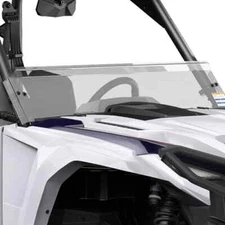 2021 - 2023 YAMAHA WOLVERINE RMAX HALF POLY WINDSHIELD KIT # B4M-F83J0-T0