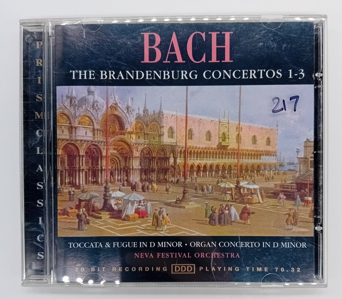 Bach The Brandenburg Concertos 1-3, CDD