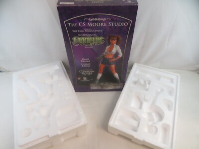 The CS Moore Studio Schoolgirl Witchblade Box Only No Figurine