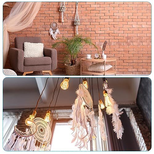 DIY Dream Catcher Kit, Making Dream Catcher Supplies Wall Hanging Dark