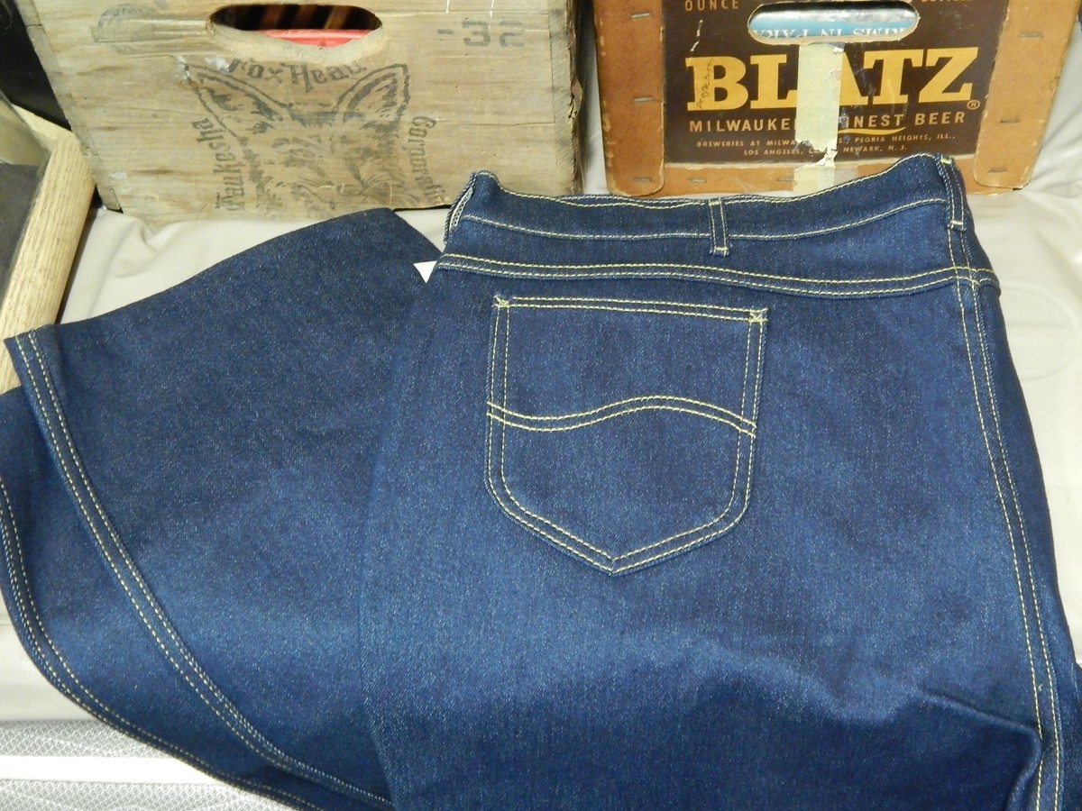 Jeans LEE Riders Regular Fit – Taille 50x32, Denim Bleu Foncé, Neuf Avec étiquettes