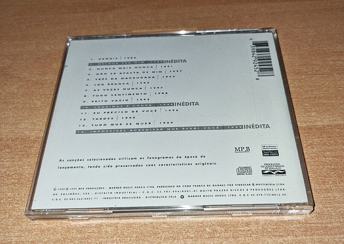 VERONICA SABINO Passado a limpo ULTRA RARE BRAZIL CD 1999