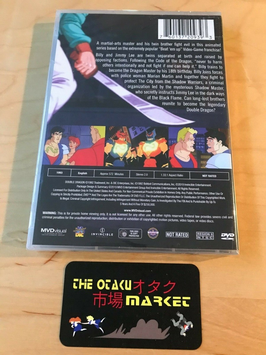 Double Dragon the complete animated series / NEW animation on DVD