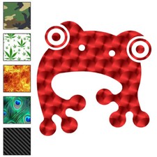 Cute Frog Toad, Vinyl Decal Sticker, 40 Patterns  3 Sizes, 6907