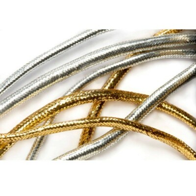 Mylar Piping for Fly Tying, Silver in three sizes, Fly Tying - 1 Metre