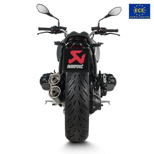 BMW R12nineT AKRAPOVIC スリップオンマフラー ブラック AKRAPOVIC アクラポビッチ EC仕様 スリップオンラインマフラー