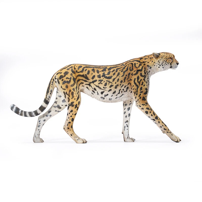 JXK 1:6 Cheetah Leopard Statue Resin Animal Action Figure Toy Model  Decoration