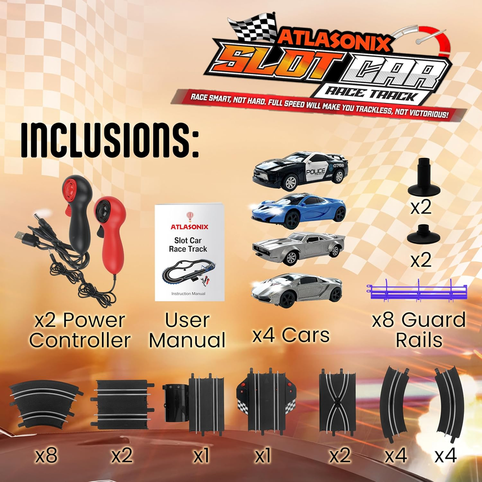 Slot Car Race Tracks Sets Slot Cars, Race Tracks & Accessories