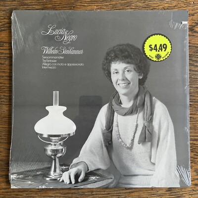 Lucia Negro    Stenhammar - Sensommarnatter, Tre Fantasier - Vinyl LP - SEALED