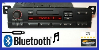 Original BMW Reverse Business mit Bluetooth + Aux-in  E46 3er  Radio Autoradio
