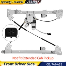 Front Left Side Power Window Regulator w/ Motor for 2005-2008 Ford F150 Crew Cab