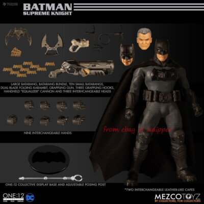 Perfect Mezco Toyz 1/12 Supreme Knight Batman Action Figure Stock