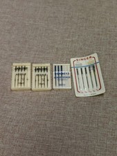 Vintage Sewing Needle Lot Janome, Schmetz, Singer Lot Of 17 Needles Total