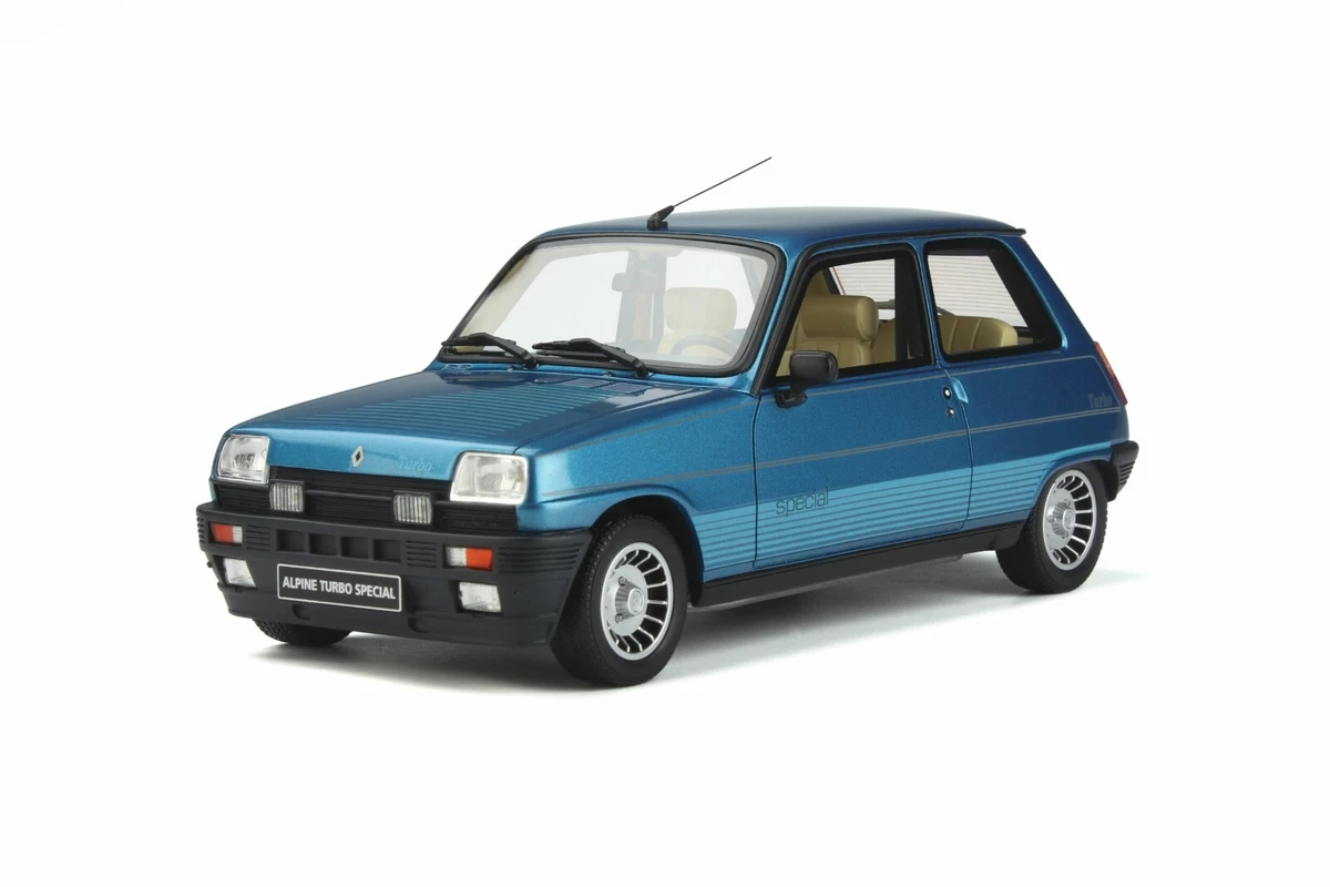 RENAULT 5 TURBO # 598 rallye ITALY ANDRIE CALBERSON 1/18 UNIVERSAL HOBBIES 4552