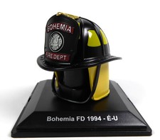 Feuerwehrmann Helm Bohemia New York Fire Departement USA 1:5 (5 cm) MINIATUR 03