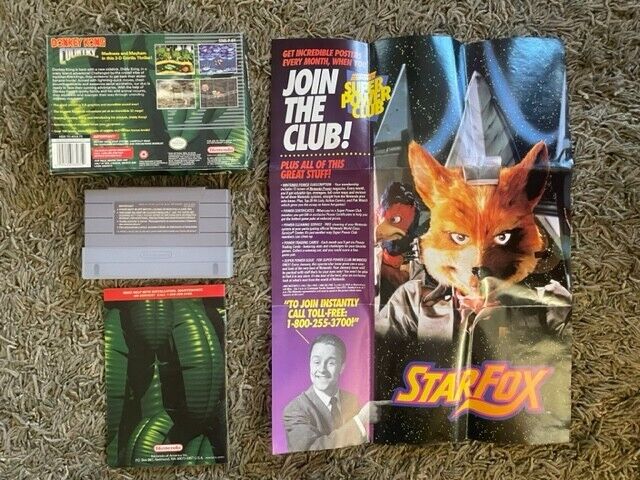 SNES Play It Loud/Join The Club Star Fox Donkey Kong Nintendo