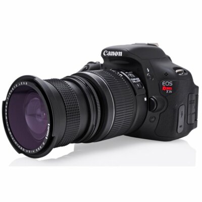 HOT Fisheye Lens M50 Wide Angle Lens 49MM HD ULTRA WIDE