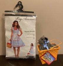 Wizard of Oz Leg Avenue Dorothy Toto Small S Costume Dress New Wicked