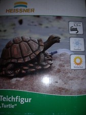 HEISSNER Wasserspeier Teichfigur Figur Speier Schildkröte 28 cm 