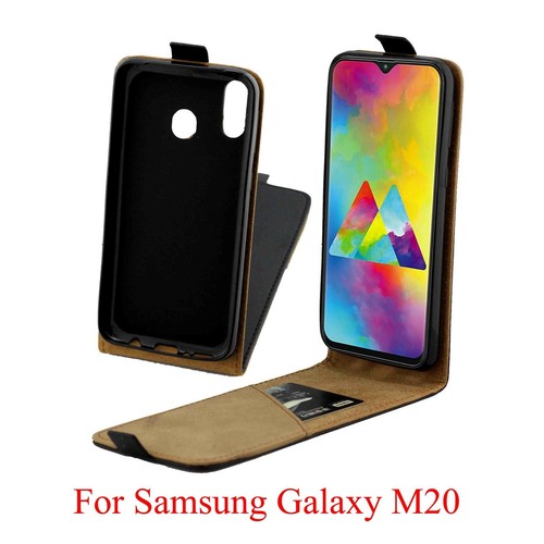 Vertical Flip Leather Black Full Cover Back Case Skin Holster For iPhone Galaxy - Zdjęcie 87 z 96