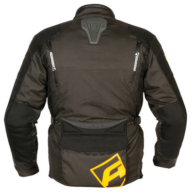 VSJ AKITO Desert-Evo Waterproof Jacket Black Motorcycle Motorbike