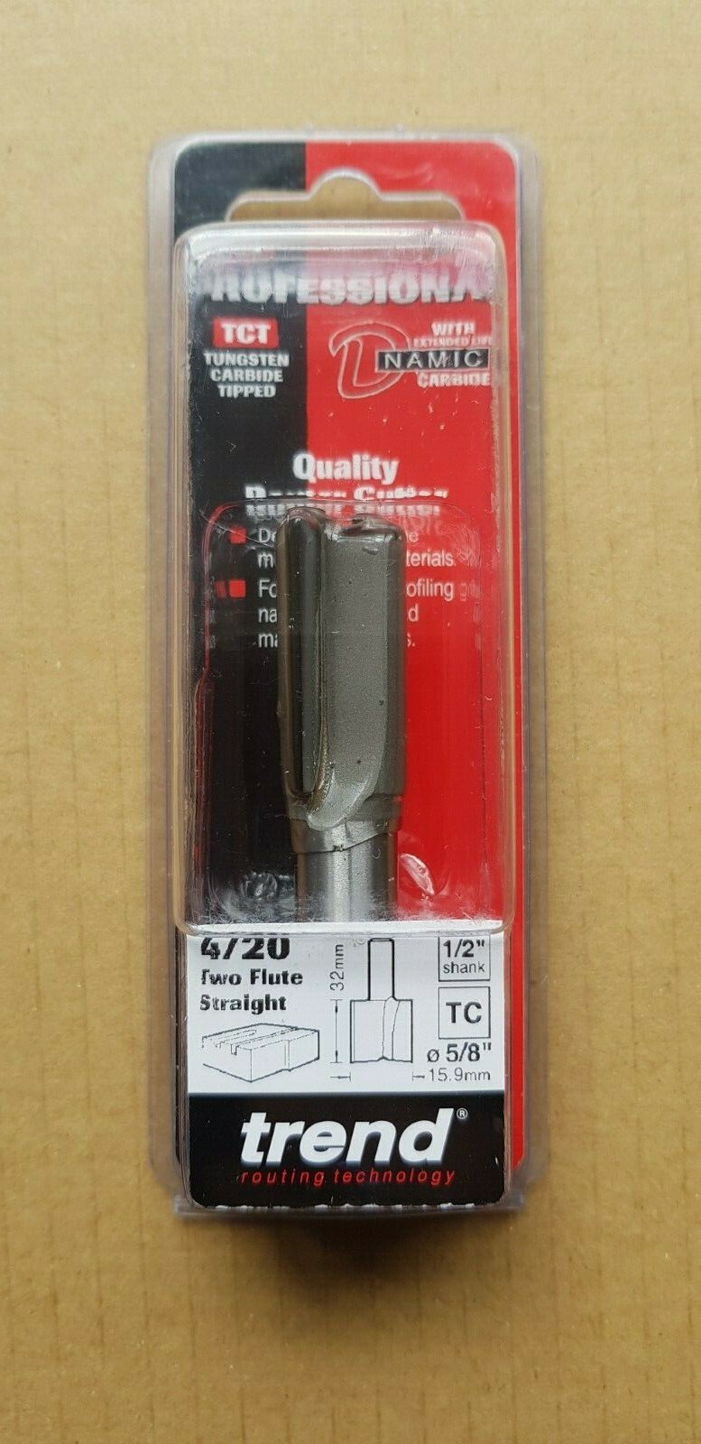 Trend Router Bit 4/20 1/2