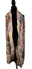 Handmade Women  s Multicolor Long Dupatta Shawl Wrap
