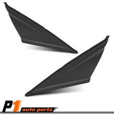 Window Mirror Fender Corner Molding Cap Pair Fit For 2012-2018 Ford Focus