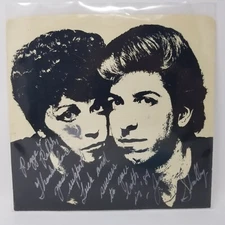 Jim & Shelley Never Thought signed 45rpm 7" Vinyl Record with Picture Sleeve