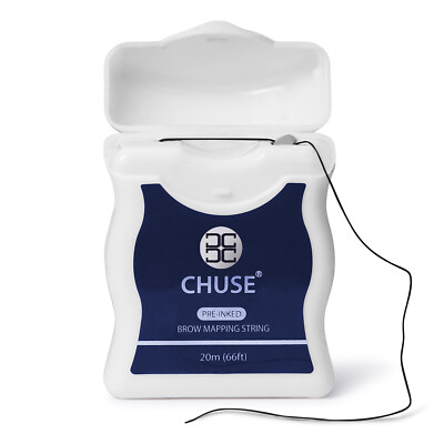 CHUSE Brows Mapping String zu Microblading Vorgefärbt Gewinde Brow Mark 66ft/20m