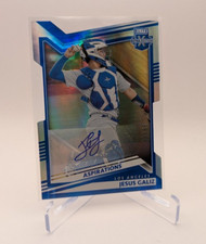 2022 Panini Elite Extra Aspirations Die Cut #139 Jesus Galiz RC Auto /89