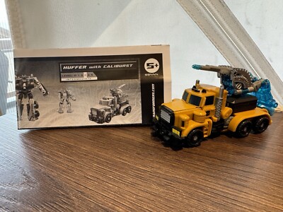 Transformers Huffer mit Caliburst / Power Core Combiner 2009