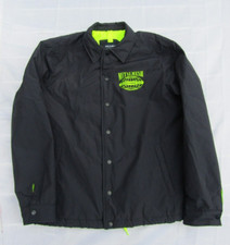Men's Pull & Bear vintage style jacket - Metalmesh international cult - UK Med