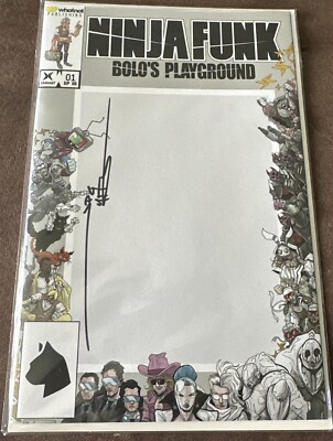 Ninja Funk Bolo's Playground #1- Whatnot Massive Blank- Signed By JPG w/ COA!