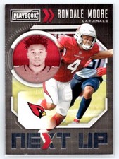 Rondale Moore 2021 Panini Playbook Rookie Next Up #NXT-RMO