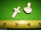 2-PK REFRIGERATOR SHELF SUPPORT STUD Part# 536475, 605353, 296663 NEW-FREE S&H