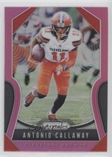 2019 Panini Prizm Pink Prizm Antonio Callaway #84 2qw