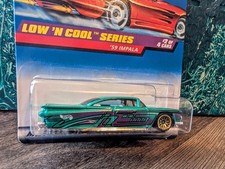 Hot Wheels 1998 Low 'N Cool Series '59 Impala 2 of 4 Cars Collector 698