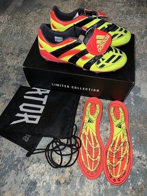 Adidas Predator Accelerator FG Size 9 Solar Yellow Limited Edition Remake 2018