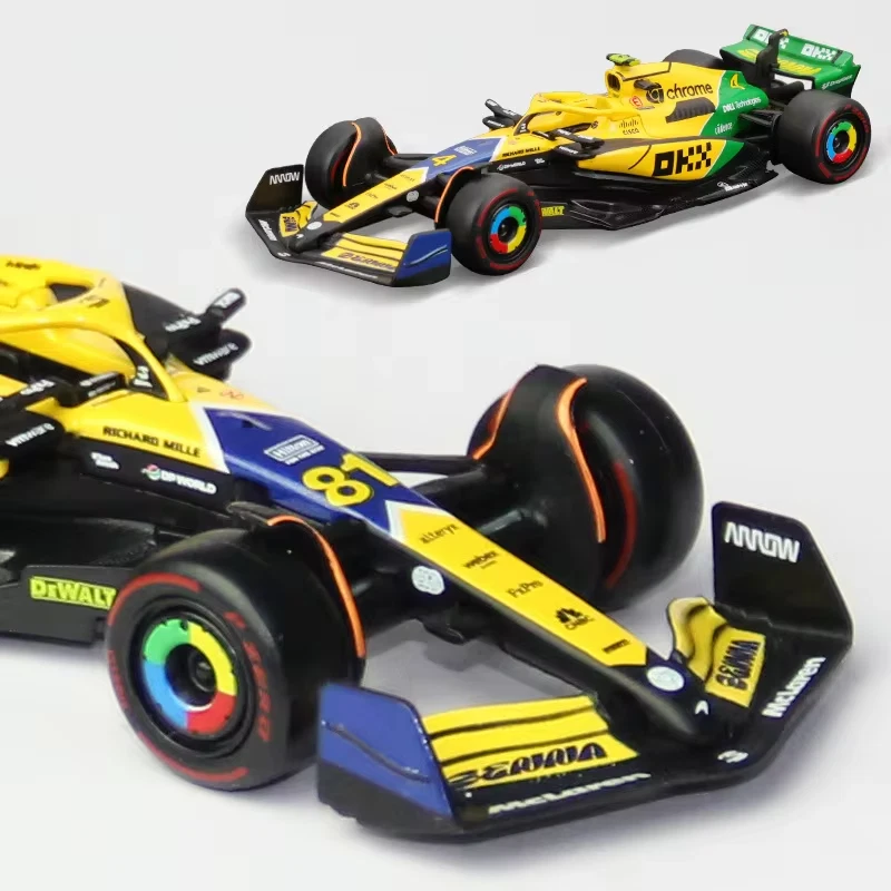 Bburago 1:43 2024 F1 Mclaren MCL38 Monaco Grand Prix Monaco, 2024, Norris, Mclar - Immagine 3 di 4