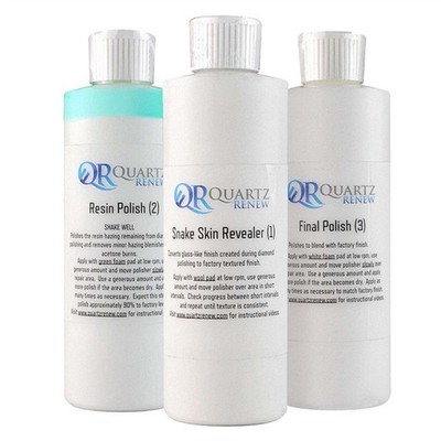 Quartz Renew Polishing System with Optional Bundle with Polishing Pad Systems
