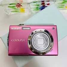 Nikon Coolpix S4000 Pink Touchscreen Digital Camera 12 MP 4x Optical Zoom