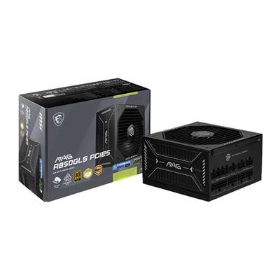 Msi 850W Atx Fully Modular Power Supply - MAG A850GLS PCIE5 - Active Pfc/80 Plus