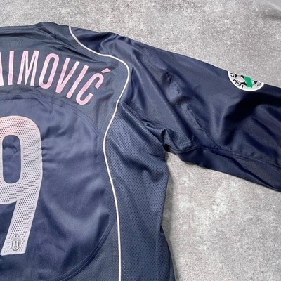 Zlatan Ibrahimović #9 Juventus 04-05 Away L/S Jersey Nike XL Match
