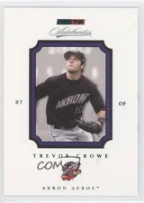 2007 TRISTAR Autothentics Green /250 Trevor Crowe #26