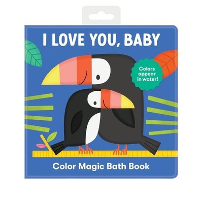 Mudpuppy I Love You, Baby Color Magic Bath Book (badebuch)