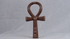 Ancient Egyptian Antique Ankh Key of Life & Eye of Horus Symbol Protection