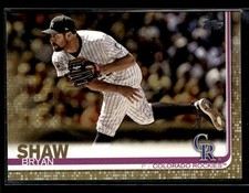 2019 Topps Bryan Shaw #415 Gold