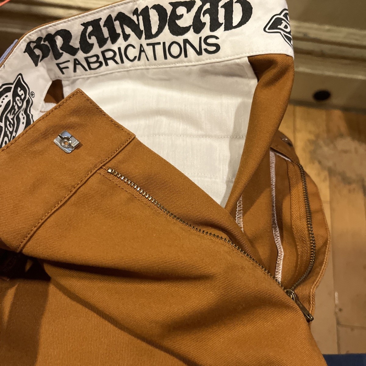 Brain Dead x Dickies Pants Orange Size 34x30 | eBay
