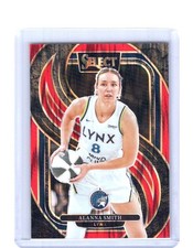 2025 Panini Select WNBA Alanna Smith #117 Red Shock Prizm /349